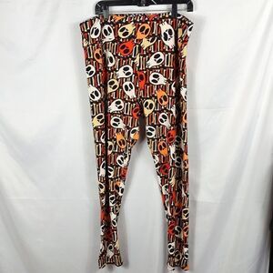 LuLaRoe TC2 Skull Leggings 
